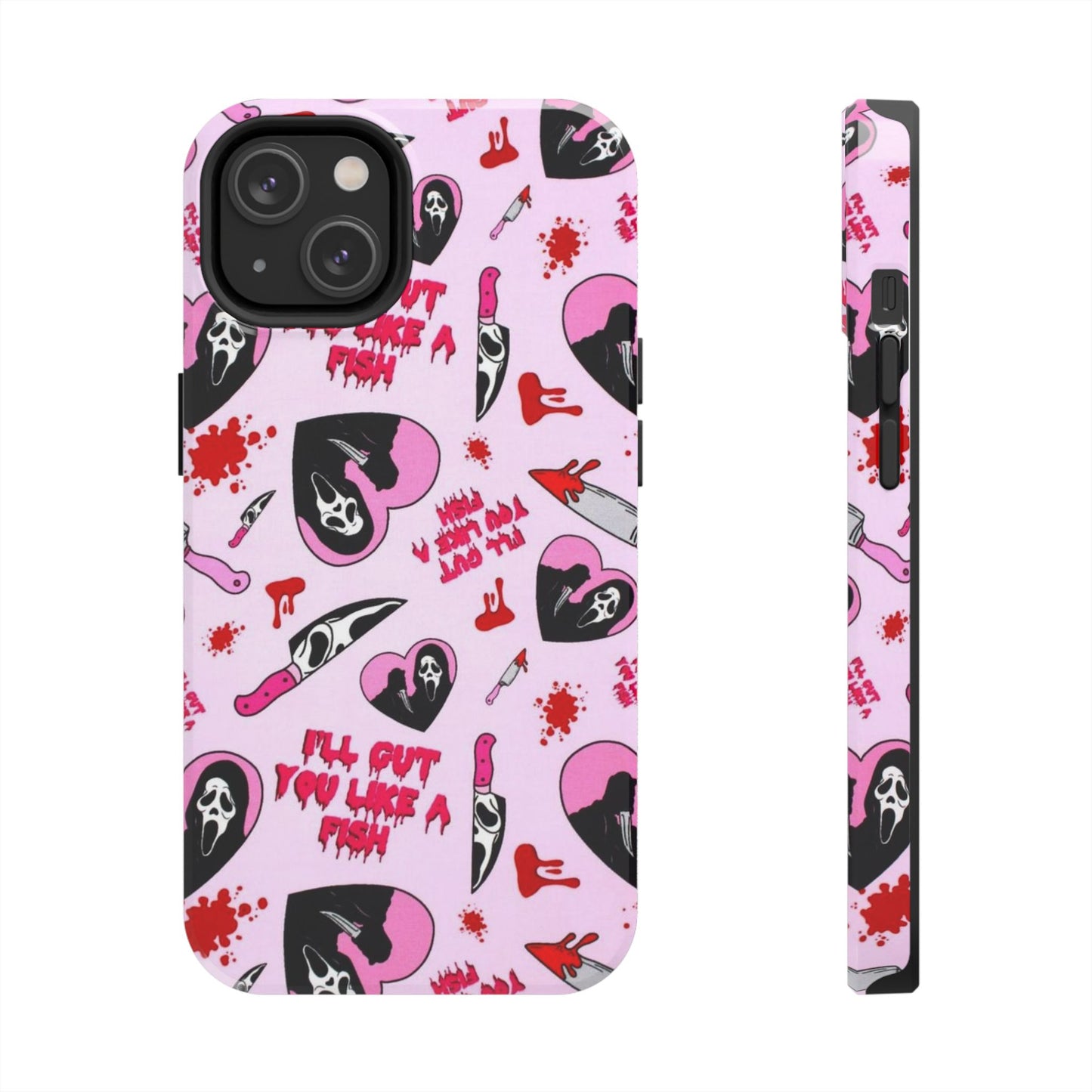 Pink Ghost Face IPhone Case