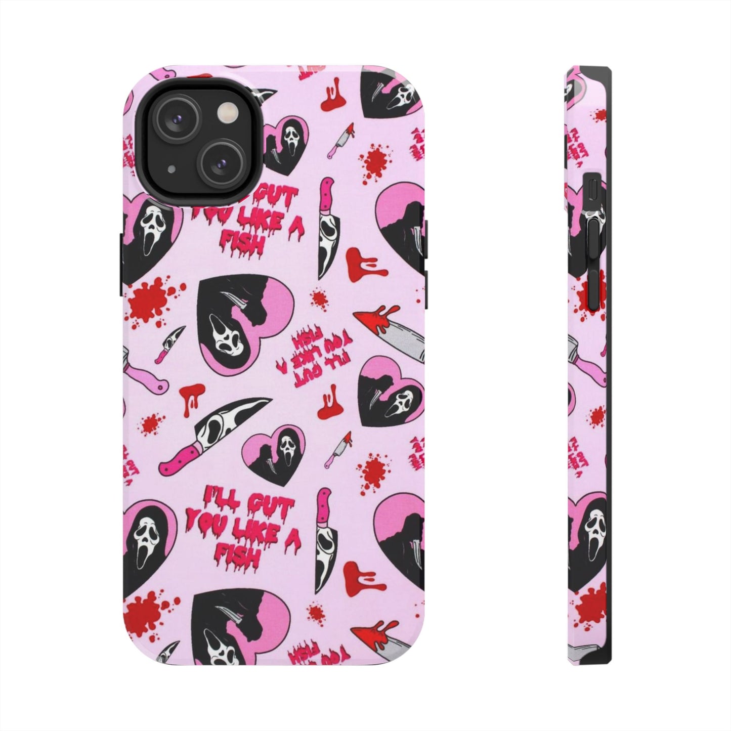 Pink Ghost Face IPhone Case