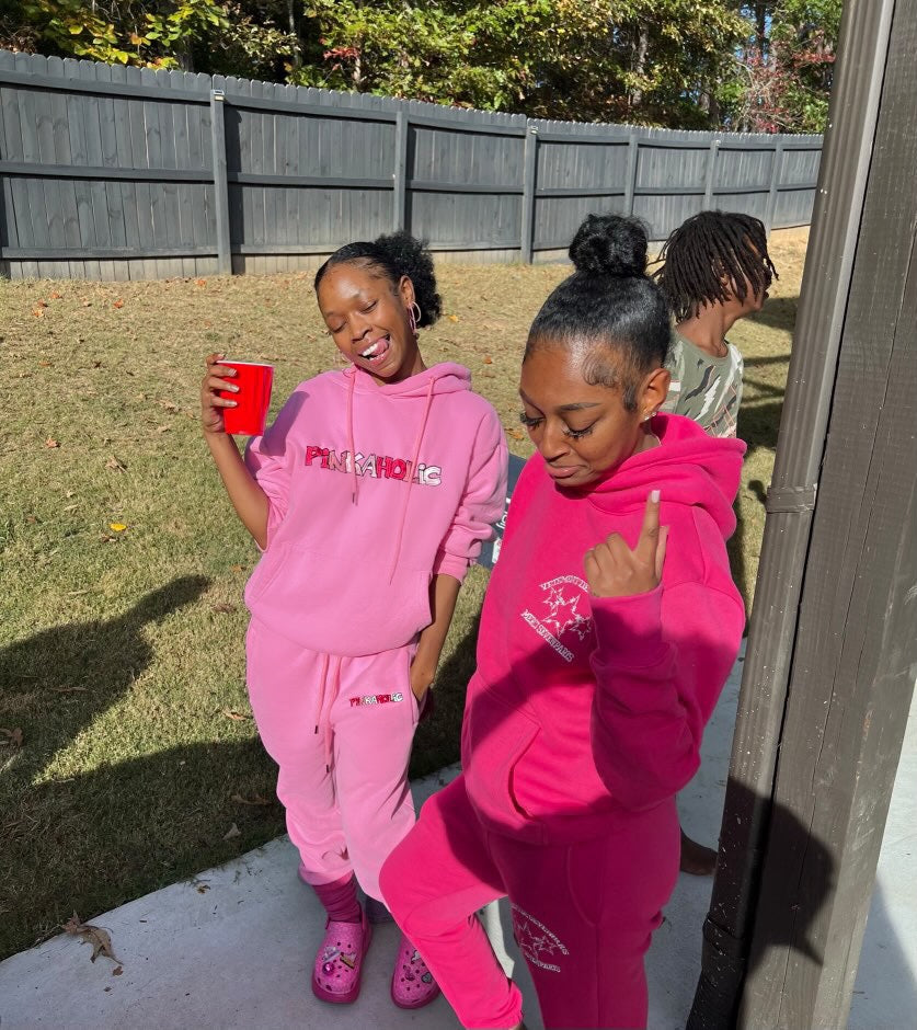 Pinkaholic Sweat Suit